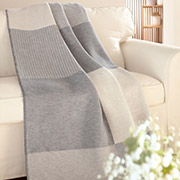 Плед бавовняний Wohndecke Grain Check Biederlack