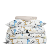 Дитяча постільна білизна в ліжечко DINO CS27 Cosas блакитний