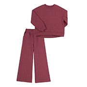 Костюм для дівчинки КС795 трикотаж-шардон Бембі J00-ягідний