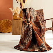 Плед бавовняний Wohndecke Rustic Biederlack