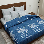 Комплект постільної білизни бязь Selena Зоряна Алея 150561