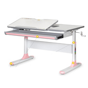 Дитячий стіл Mealux Vancouver Multicolor PN Lite BD-620 W/G MC + PN Lite