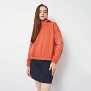 Худі жіноче Поділля Lesia коралове