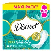 Прокладки гігієнічні щоденні 180 шт. Discreet Deo Water Lily 8700216859226