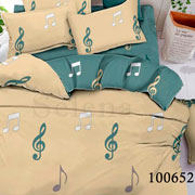 Комплект постільної білизни бязь Весела мелодія Selena 100652
