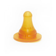 Соска латексна класична, повільний потік 0 + Baby Team