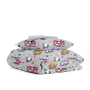 Дитяча постільна білизна в ліжечко LEGO CARS Cosas сірий