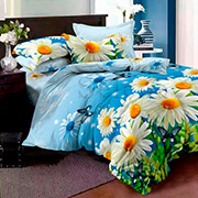 Постільна білизна Ранкова ромашка бязь-люкс Selena 100205