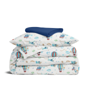 Дитяча постільна білизна в ліжечко AIR BALLOONS CS1 Cosas блакитний