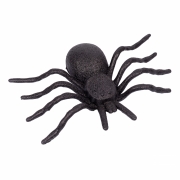 Паук пластиковый Хэллоуин 41х29 см глиттер черный YES! Fun 973685