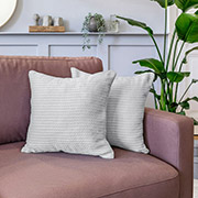 Декоративна наволочка Snow Knitted Braid Cosas