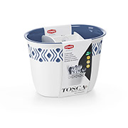 Підставка для столових приборів Tosca Stefanplast 55701 біло-синя