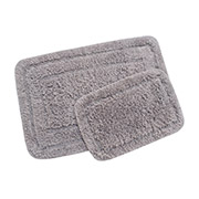 Набор ковриков в ванную комнату Nico Irya gri серый
