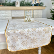 Доріжка двостороння новорічна з тефлоновим покриттям LiMaSo FGT02-EDEN034