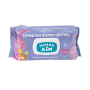 Серветки вологі 100 шт Мамин Дім 43202780