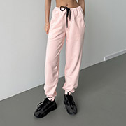 Штани жіночі спортивні з кокеткою 24056 German Volf персиковий