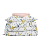 Дитяча постільна білизна в ліжечко DREAMING DINO CS2 Cosas білий
