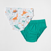 Набір трусів для хлопчиків 2 шт Мамин Дом 21001 Смарагд