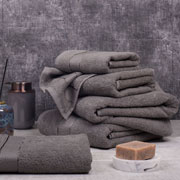 Рушник махровий SoundSleep Rossa сіре - Фото №2