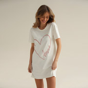 Сукня домашня Amour German Volf 24022 рожева