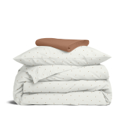 Дитяча постільна білизна в ліжечко MINI DOTS CS19 Cosas молочний