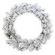 Венок 17.5 см Рождественский Yes! Fun 903748 заснеженный