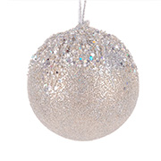 Елочное украшение Шар 9.5см Lefard 66-072