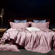 Комплект постільної білизни сатин-жаккард Євро Boutique Butterfly Powder Soho