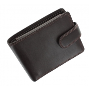 Чоловічий шкіряний гаманець Visconti HT-10 Knightsbrige choc
