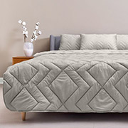 Ковдра всесезонна антиалергенна Nordic Comfort Ideia сірий перламутровий