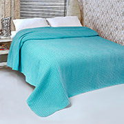 Покрывало pike Jessa turkuaz Lotus Home бирюзовый