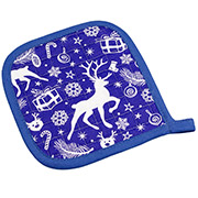 Прихватка кухонна Home Line 159395 синя