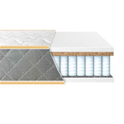 Матрац двосторонній пружинний Ultra 2 в 1 Eurosleep