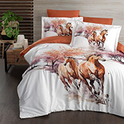 Постільна білизна Silvan VIP сатин 3D First choice