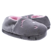 Тапочки для дівчинки Memory Мишка Waldi Home 311-006 сірі