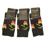 Шкарпетки чоловічі демісезонні бавовняні високі Leggeri LG 0013 555