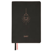 Ежедневник недатированный А5 320 стр Hypnotic Leo Planner 252703 черный