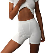 Боксери жіночі модаловий рубчик German Volf 24110 молочний