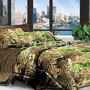 Постільна білизна Леопарди полікоттон Selena 600307