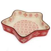 Форма для випікання у вигляді зірки 25х25 см Зірки на кухні Palais Royal 21025 червона