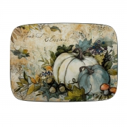 Блюдо прямокутне 36х25 см Щедрий врожай Certified International 12534 бежеве