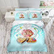 Постільна білизна Hearts сатин Gokay