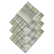 Набор салфеток хлопковых 3 шт Клетка Прованс