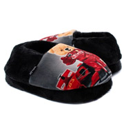 Тапочки для хлопчика Memory Гонщик ведмедик Waldi Home 20-4-509 чорні