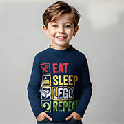 Лонгслів для хлопчика 0701365лет кулір Татошка синій