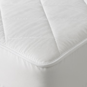Наматрасник стеганый Comfort Night SoundSleep с бортом белый