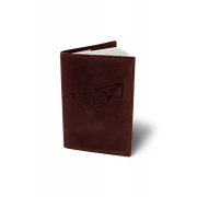 Обкладинка для паспорта BermuD Політ М01 B 01-18Br-01-13 бордова