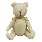 Іграшка інтер'єрна 27 см Ведмедик Тедді Прованс пісочний