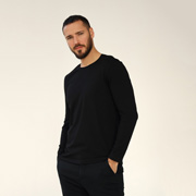 Лонгслів чоловічий German Volf 23115 чорний