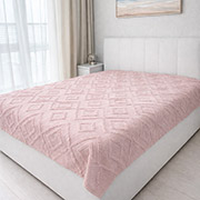 Покривало Diamond Nordic Cosy блідо-рожевий